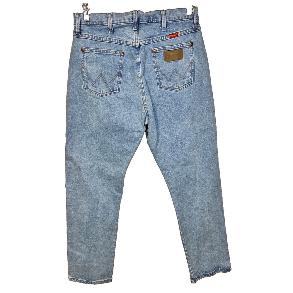 Vintage Wrangler Jeans Women's Size 9 X 32 High Rise Straight Leg Light Wash